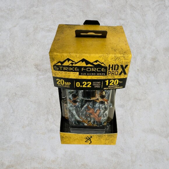 BROWNING TRAIL CAMERAS -- Strike Force HD Pro X, Color Screen, Adjustable Speed - Picture 7 of 7